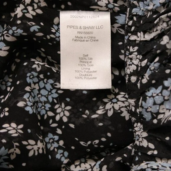 Veronica Beard, Black Multi Sean Dress Size 8 - Picture 11 of 11